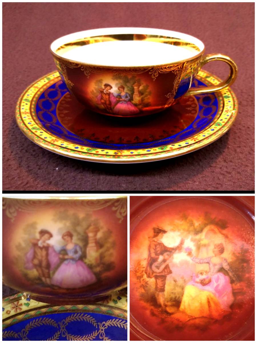 飾皿 ロイヤルヴィエナ - Yahoo!オークション Porcelain アンティーク 