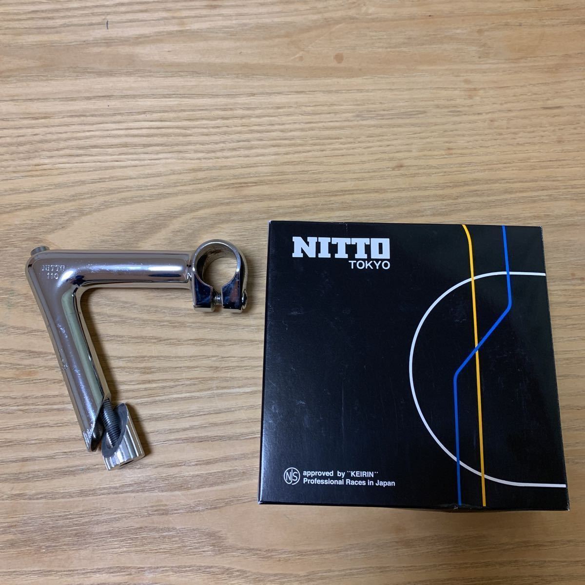 NITTO 競輪ステム　鉄　130 58゜ NITTO ステム 競輪 NJS 鉄 110ミリ58° 【公式通販】