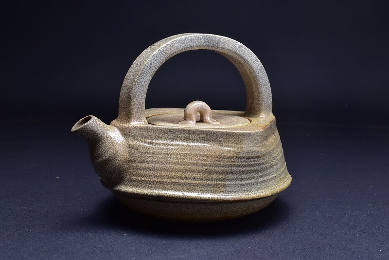 黒田岳 南地工房 鬼萩ぐい呑 共箱 栞 本物保証