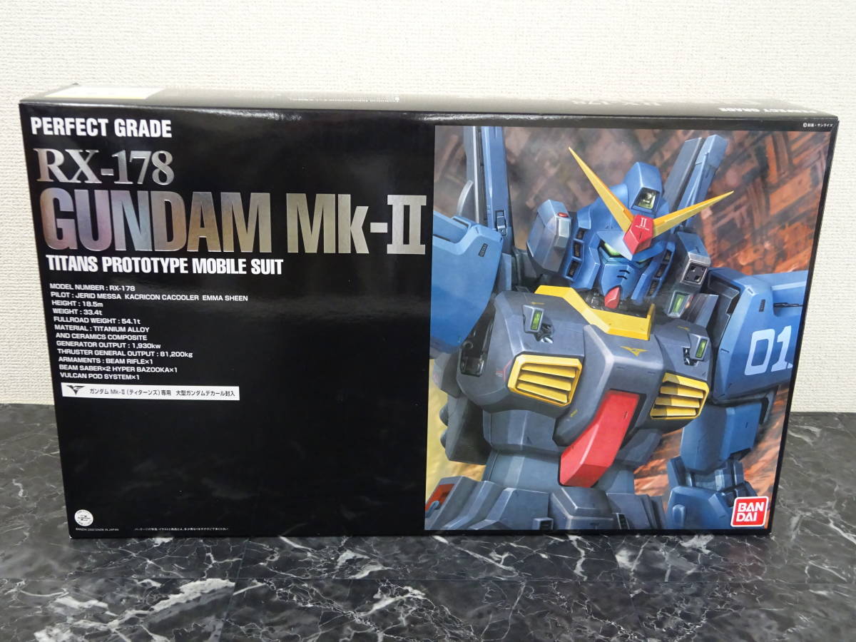 プラモデル】 1/60 PG RX-178 ガンダムMk-Ⅱ ティターンズ 未組立 
