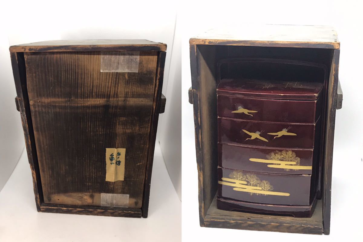 t*a様 美術漆器 若島屋謹製 輪島塗 四段重★重箱 和漆器 美術工芸品 伝統工 重箱 松屋漆器店 木製 4段 重箱」の人気商品一覧 | 安い商品を