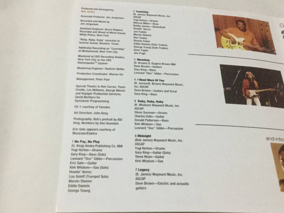Cd ボブ ジェームス 12 マーカス ミラー エリック ゲイル カーク ウェイラム 送料 180 フュージョン 売買されたオークション情報 Yahooの商品情報をアーカイブ公開 オークファン Aucfan Com