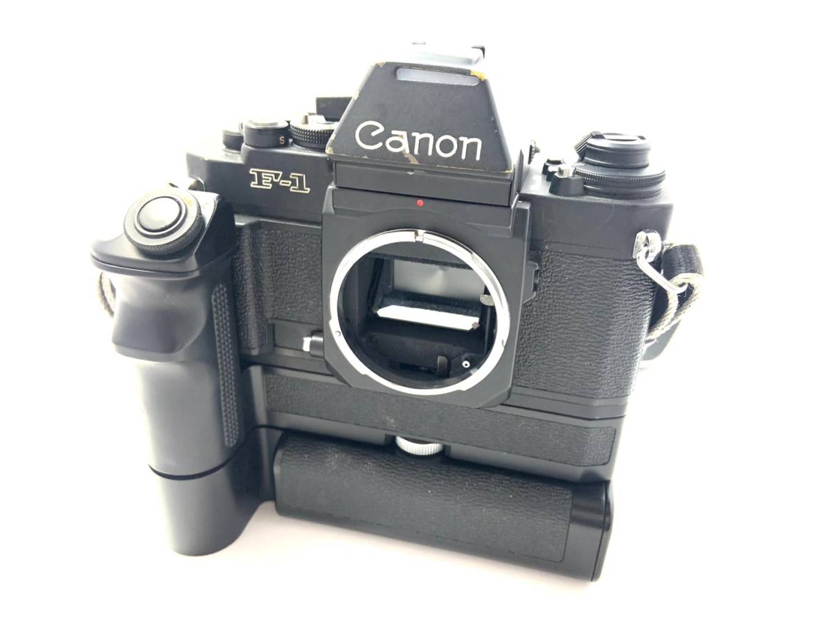 キャノンF-1 モータードライブ、AEファインダーFN付き キヤノン Canon