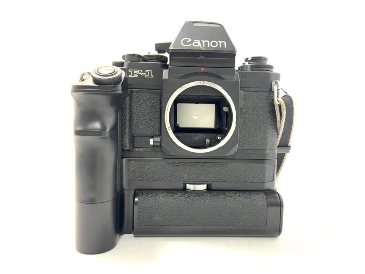 キャノンF-1 モータードライブ、AEファインダーFN付き キヤノン Canon