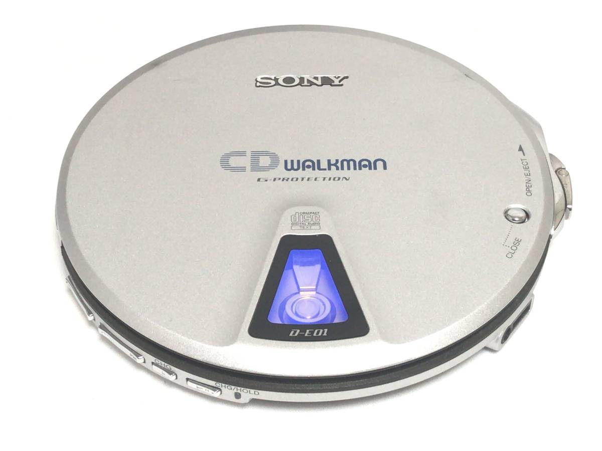 ☆美品☆音出し動作確認済み☆ SONY CD WALKMAN D-E01 ソニー 