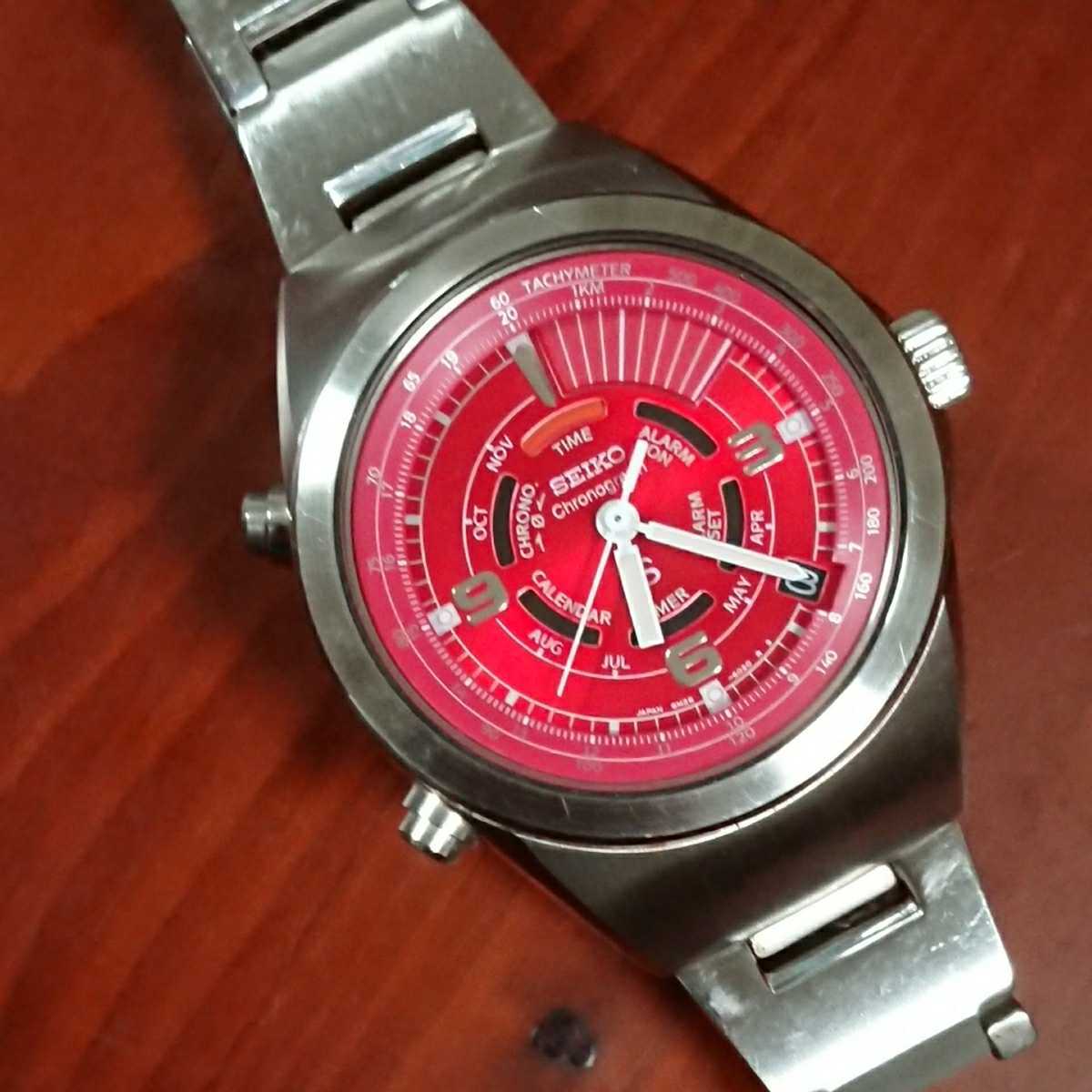 ☆SEIKO SUS セイコー サス マルチファンクション アラーム クロノ 