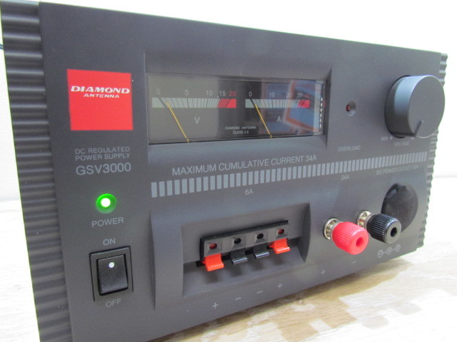 ◇ DIAMOND ダイアモンド 直流安定化電源 GSV3000 GSV3000 第一電波