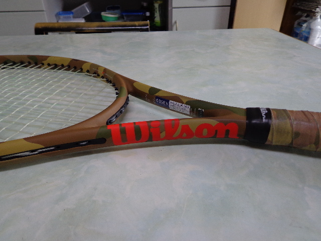 Wilson BURN 0 ウィルソン CAMO 錦織圭 camo 美品 モデル EDITION