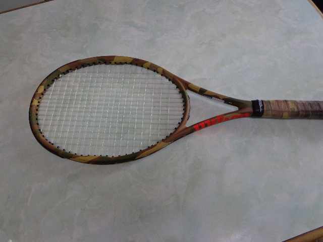 Wilson BURN 0 ウィルソン CAMO 錦織圭 camo 美品 モデル EDITION