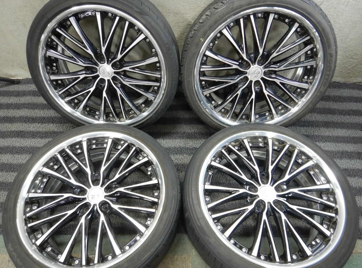 パT3593□245/35R20 WORK BALMUNG ワーク バルムンク 8.5J 5H 114.3 + 