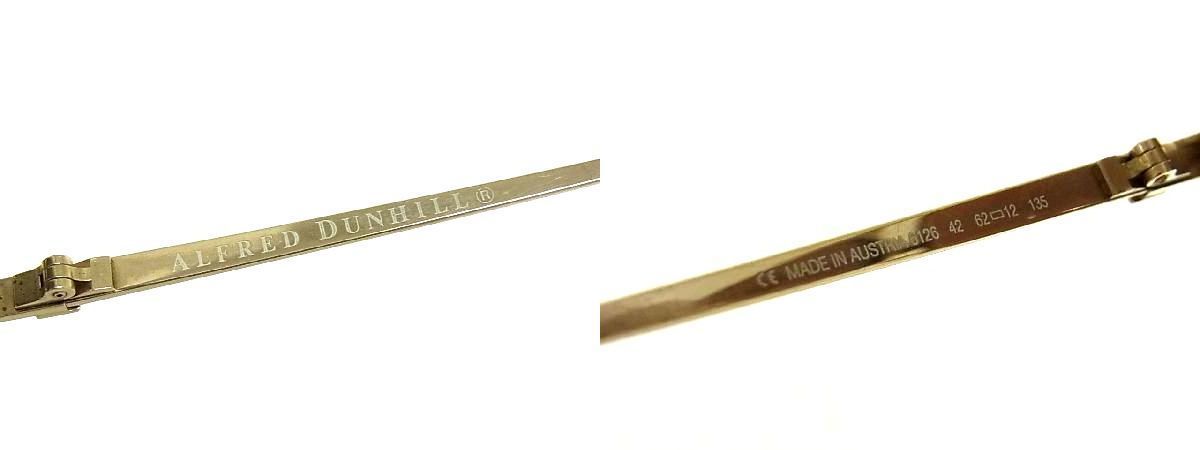 1円 □美品□ Alfred dunhill アルフレッドダンヒル ロゴ 6126 42 62 