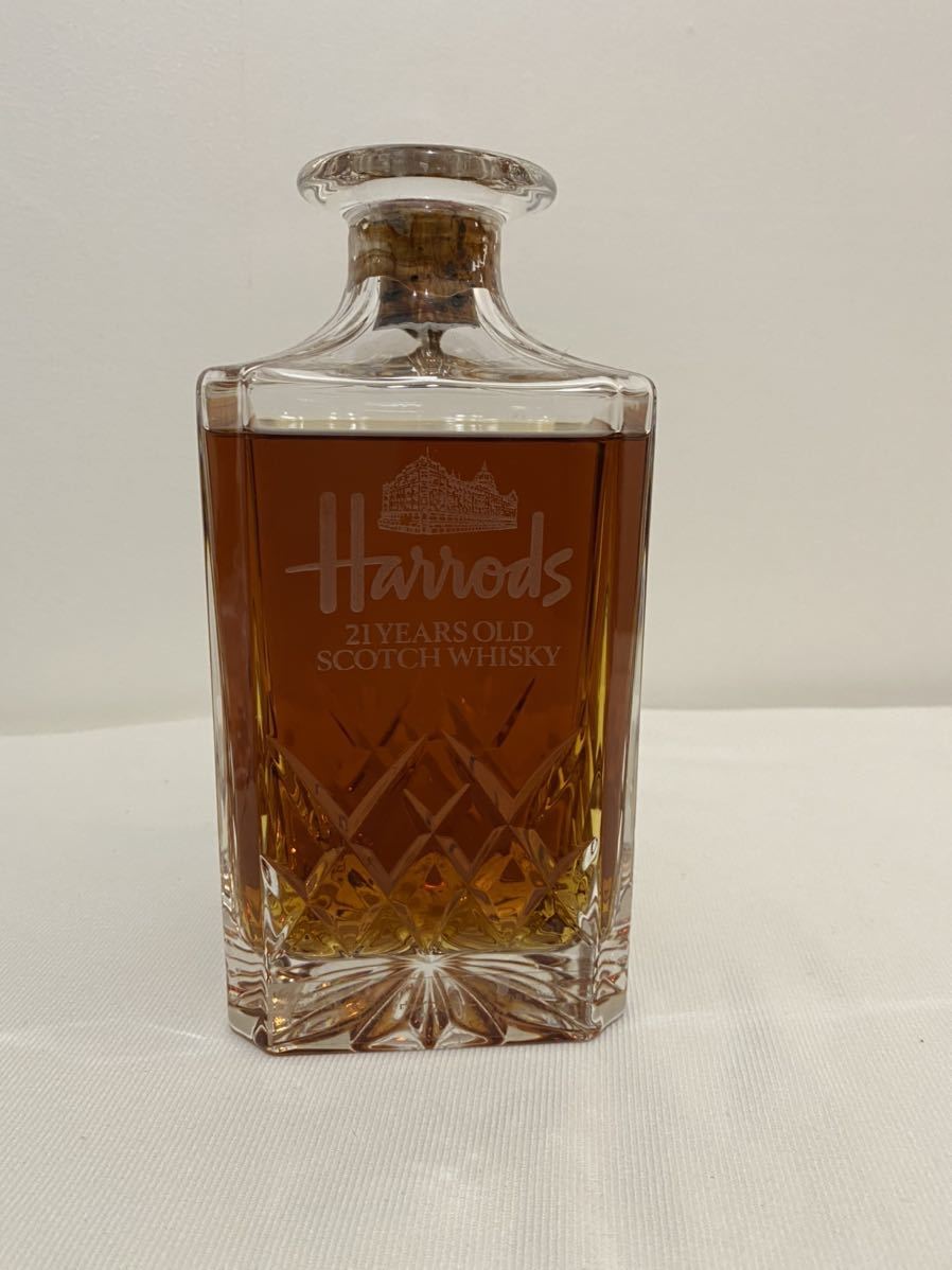 21年 ウイスキー 未開栓Harrods (ハロッズ) ウィスキー 2300ml