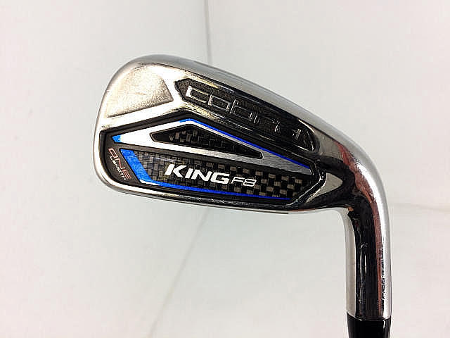 即決 中古(7本)コブラ KING F8 アイアン ワンレングス 2018 (USA仕様 