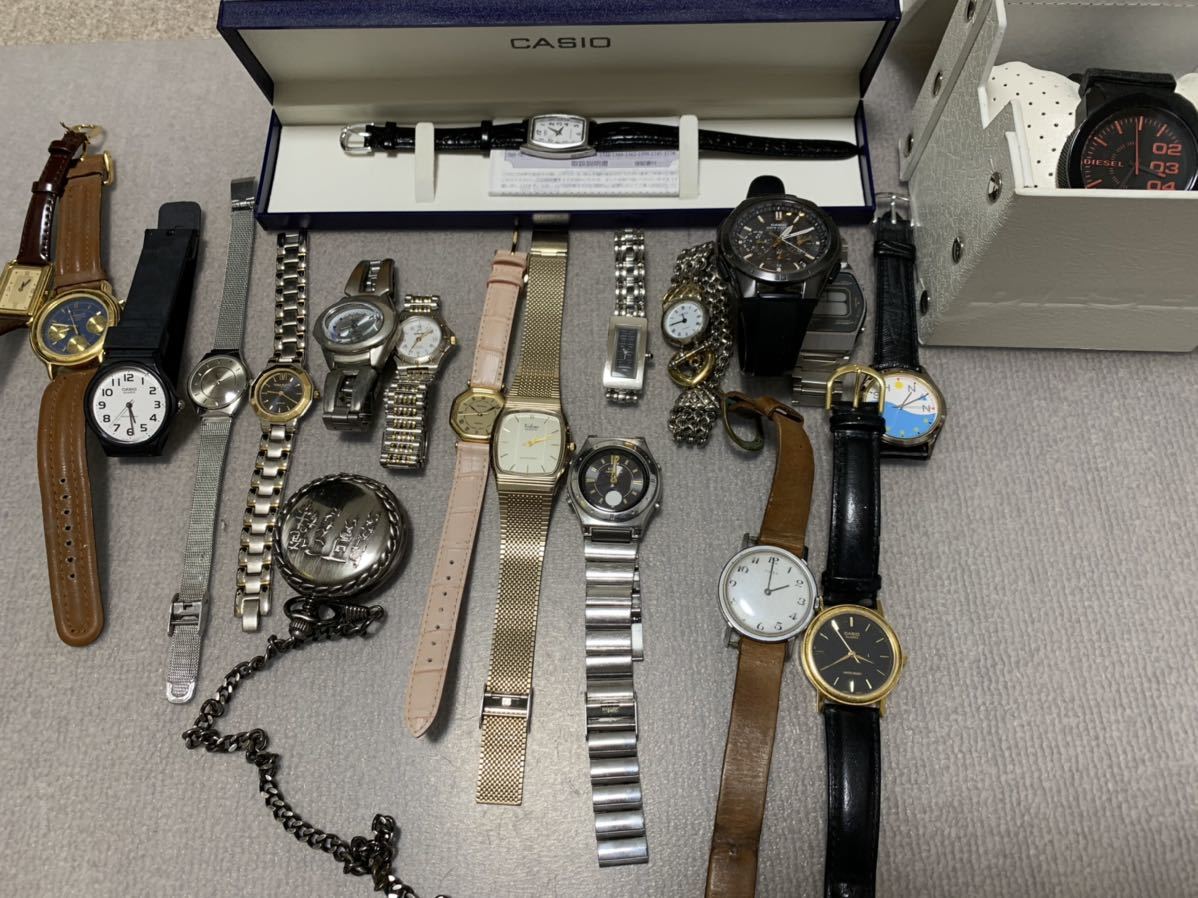 CITIZEN SEIKO 腕時計 まとめ売り 20点以上 ジャンク品 ジャンク