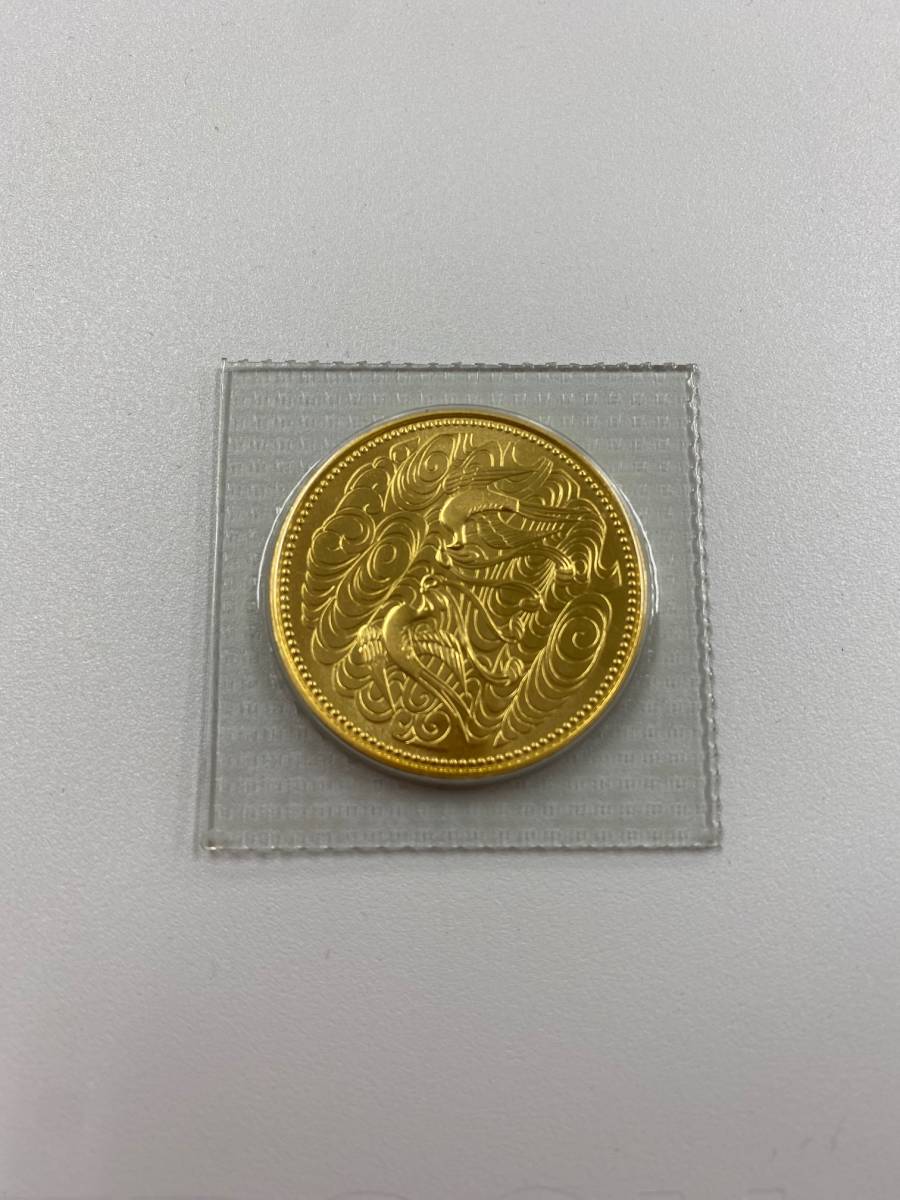 10万円金貨 天皇陛下御在位60年記念 昭和61年 K24 金貨 天皇陛下御在位