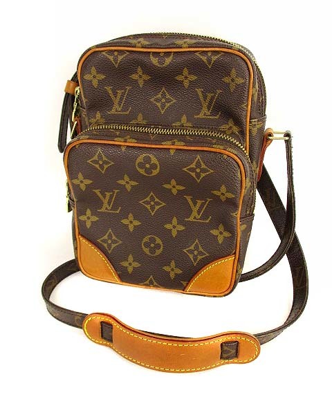 ルイヴィトン LOUIS VUITTON モノグラム アマゾン ショルダーバッグ 斜め掛け かばん 鞄 M45236 ブラウン 茶