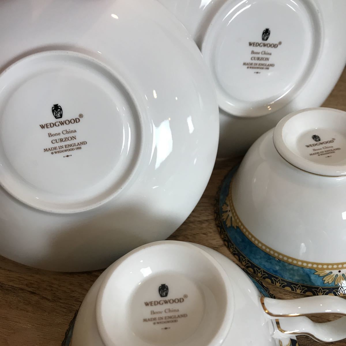 29-144 Y9-983960 WEDGWOOD ウェッジウッド カップ&ソーサー カーゾン 
