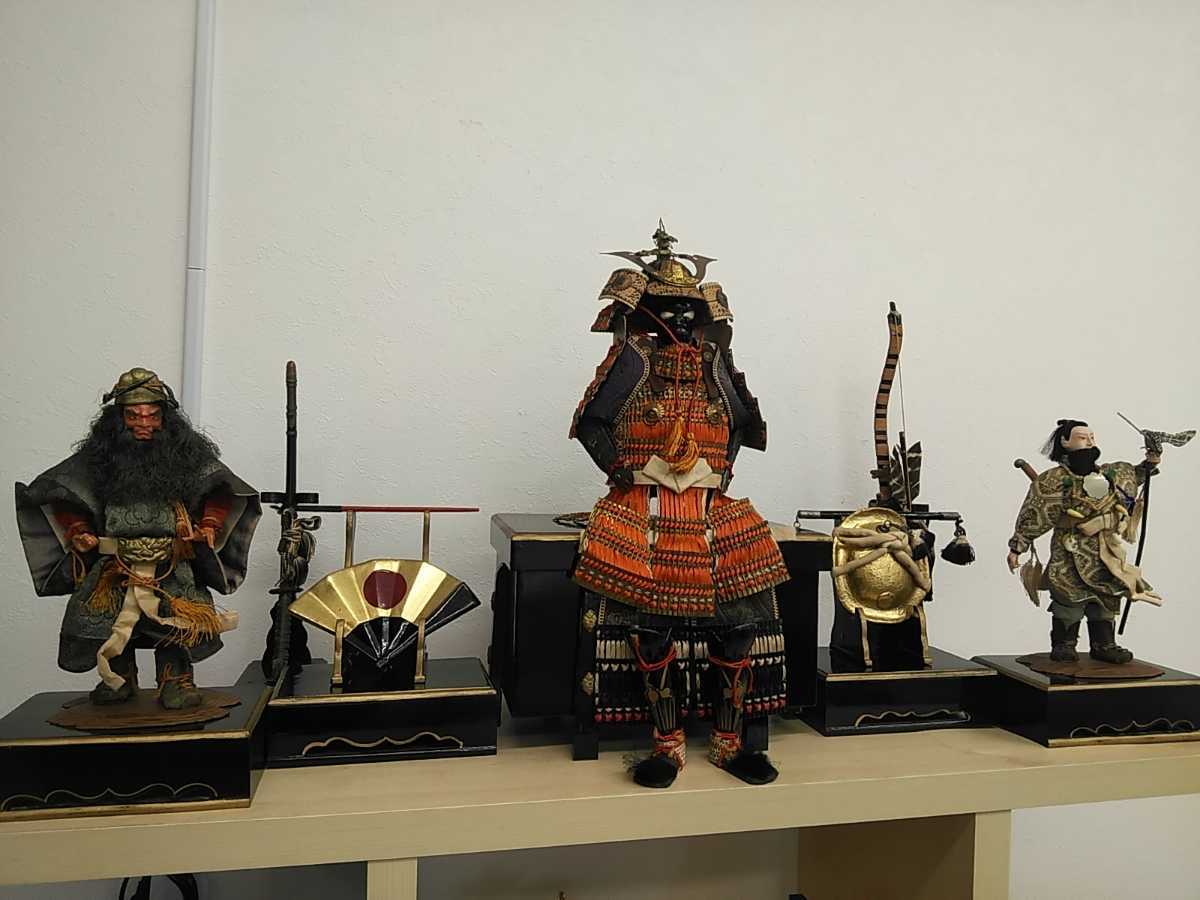 五月人形 鎧・鍾馗・神武天皇・源頼義・加藤清正 神武天皇 守り神 