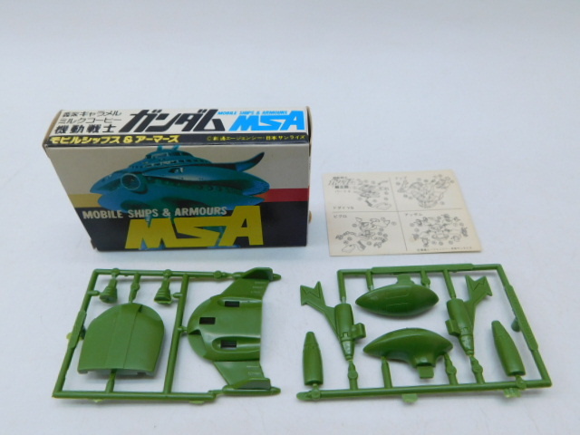 ☆内1079 当時物 森永 機動戦士ガンダム MSA ミニモデル ドップ 森永 
