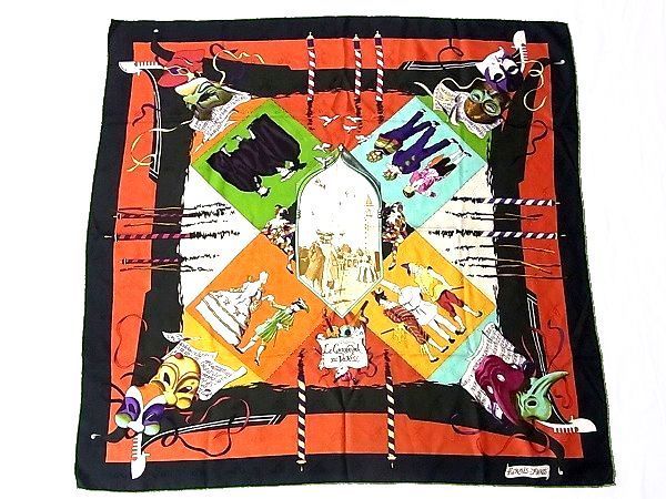 1円 □美品□ HERMES エルメス LE CARNAVAL DE VENISE 【ベニスの