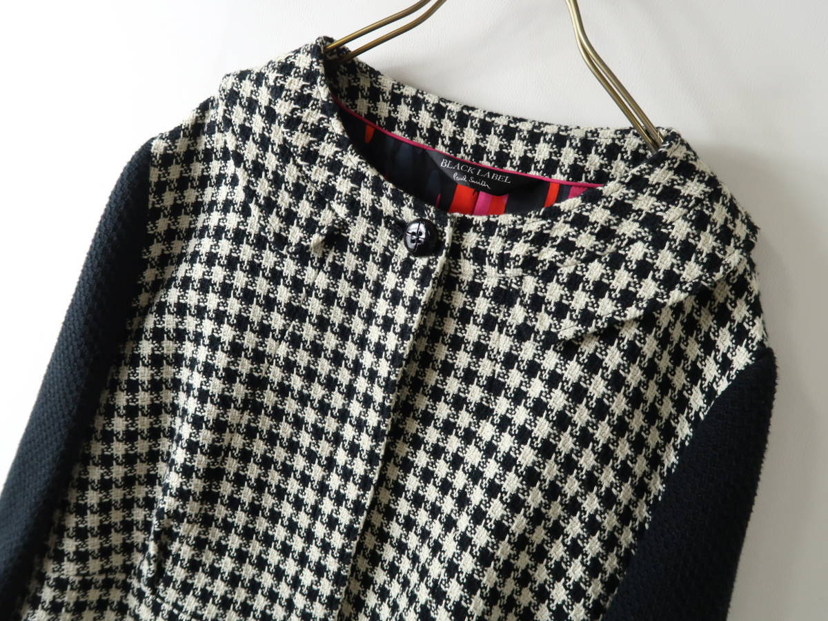 ポールスミス Paul Smith 大きいサイズ 千鳥格子柄 ノーカラージャケット 48lサイズ A O 1946 その他 売買されたオークション情報 Yahooの商品情報をアーカイブ公開 オークファン Aucfan Com