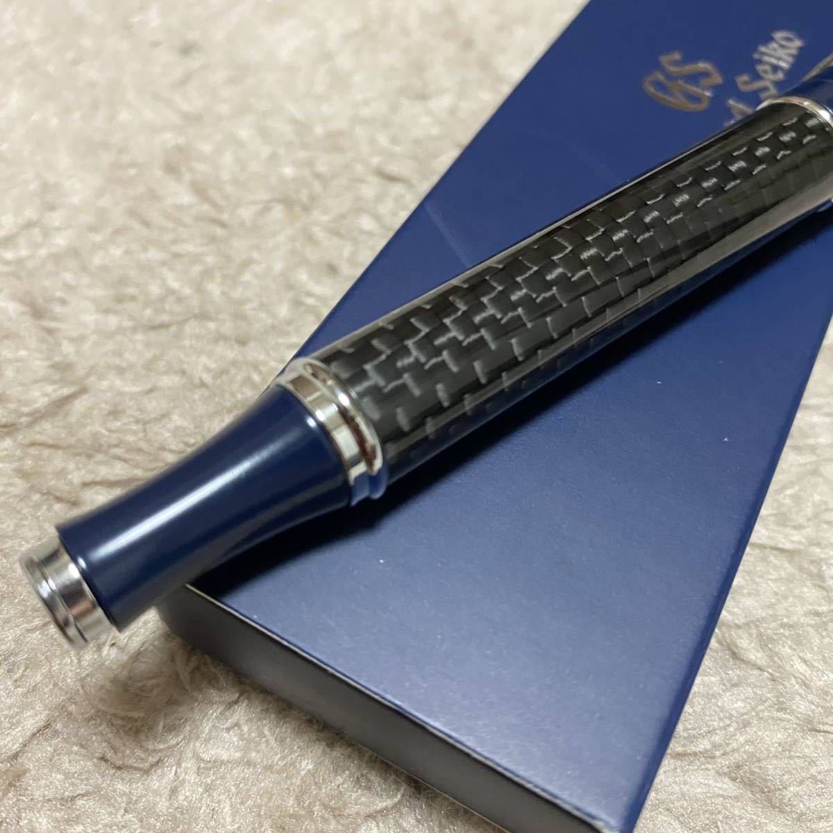 ⑤【希少必見】グランドセイコー カーボン ボールペン 未使用非売品 Grand Seiko ノベルティ