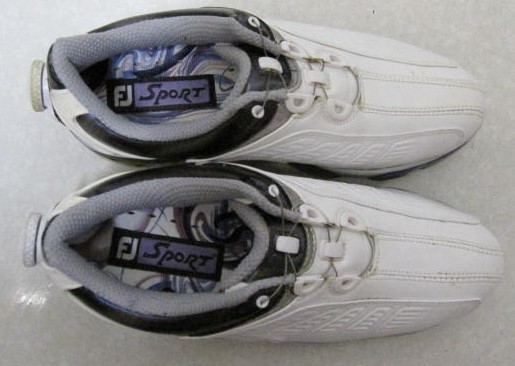 [中古]FOOT JOYフットジョイ 　BOA ボア　53189J　ゴルフシューズ 25.5cm 白_5