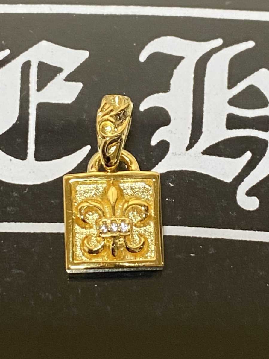 クロムハーツ 新品加工 フレームドBSフレア 22K パヴェダイヤ 【公式通販】