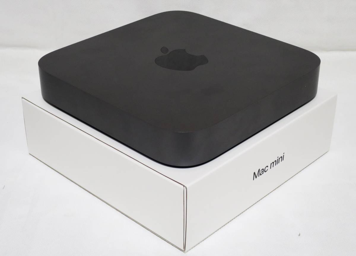 □Mac mini 2018 スペースグレイ CTOモデル 3.0GHz 6コア 第8世代 