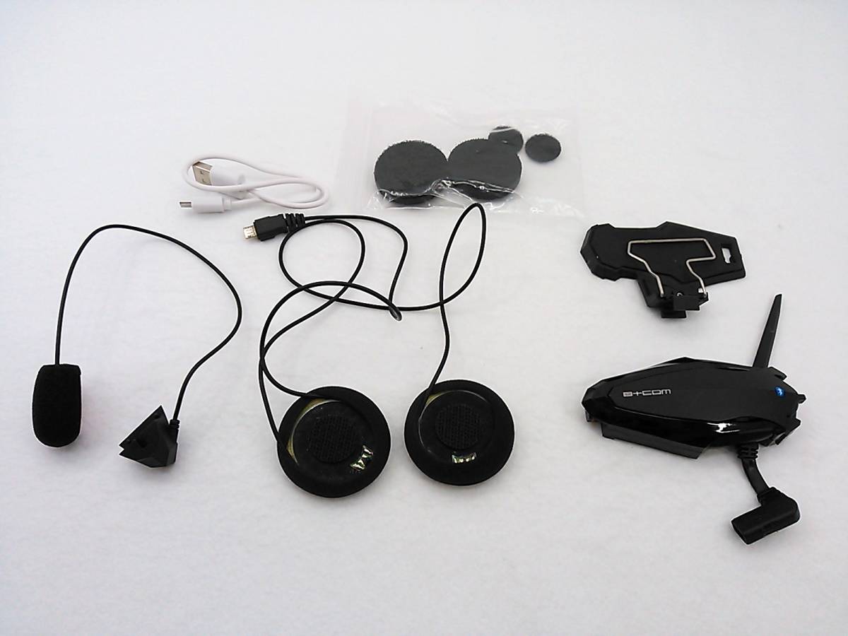 送料無料】Bluetooth インカム B+COM SB5X Ver1.5 ワイヤーマイク 動作 