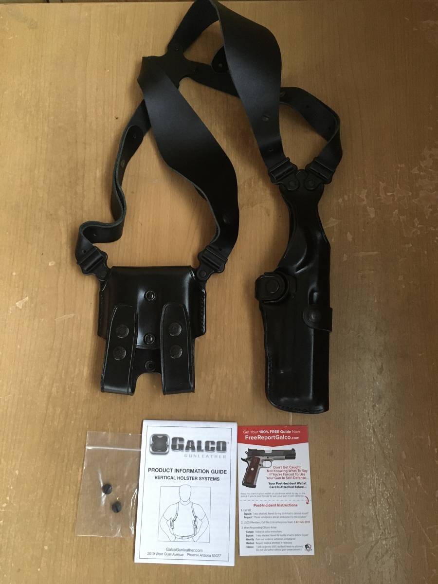 VHS Galco 4.0 : Shoulder System Holster HOLSTER Vertical for