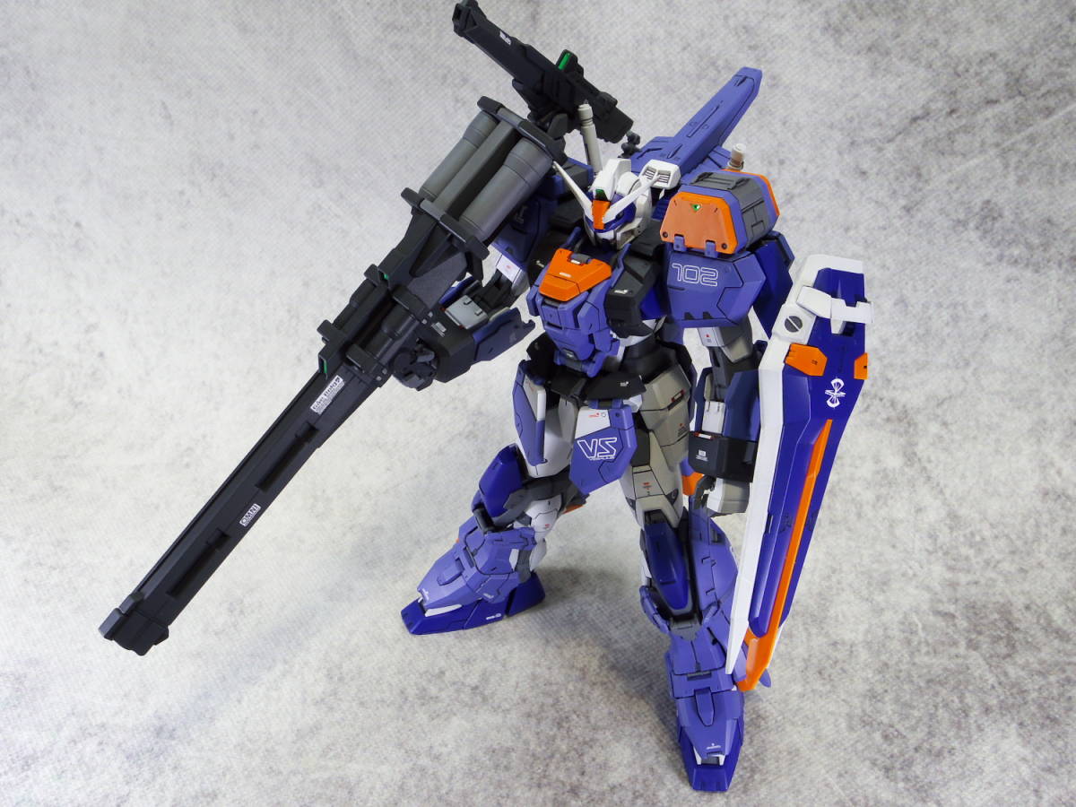 MG デュエルガンダム アサルトシュラウド 改修塗装完成品 【公式通販】