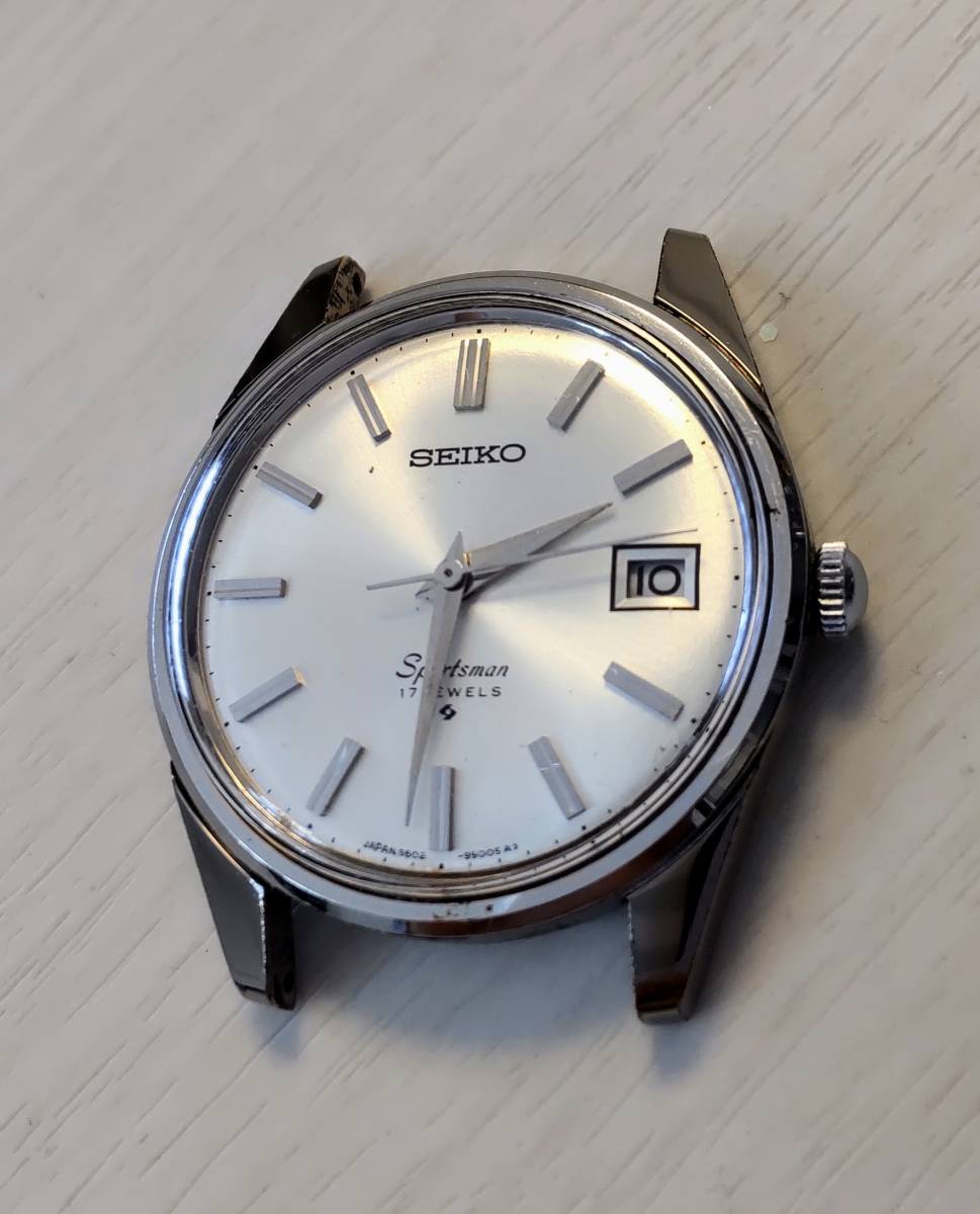 セイコー スポーツマン 17石 SEIKO Sportsman 手巻き 17石 稼動
