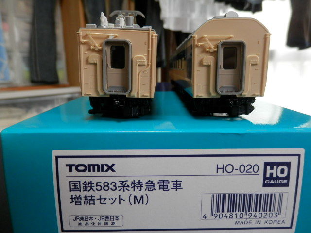 TOMIX 国鉄583系特急電車 増結セット（M) TOMIX国鉄583系特急