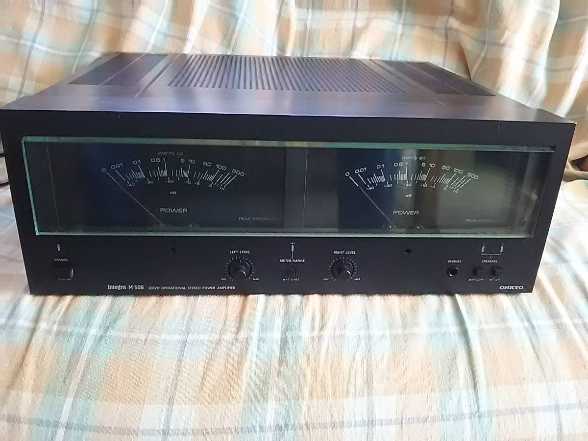 ONKYO パワーアンプ M-506 ONKYO Integra M-506R パワーアンプ 【公式