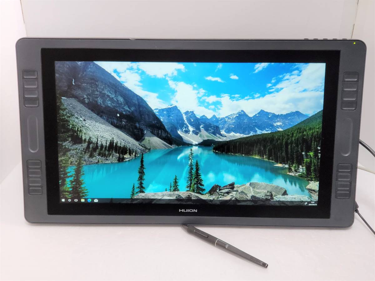 ★☆即戦力!高性能液晶ペンタブレット!HUION Kamvas 20 Pro 19.5FHD1980×1080 動作確認済 付属品セット☆★