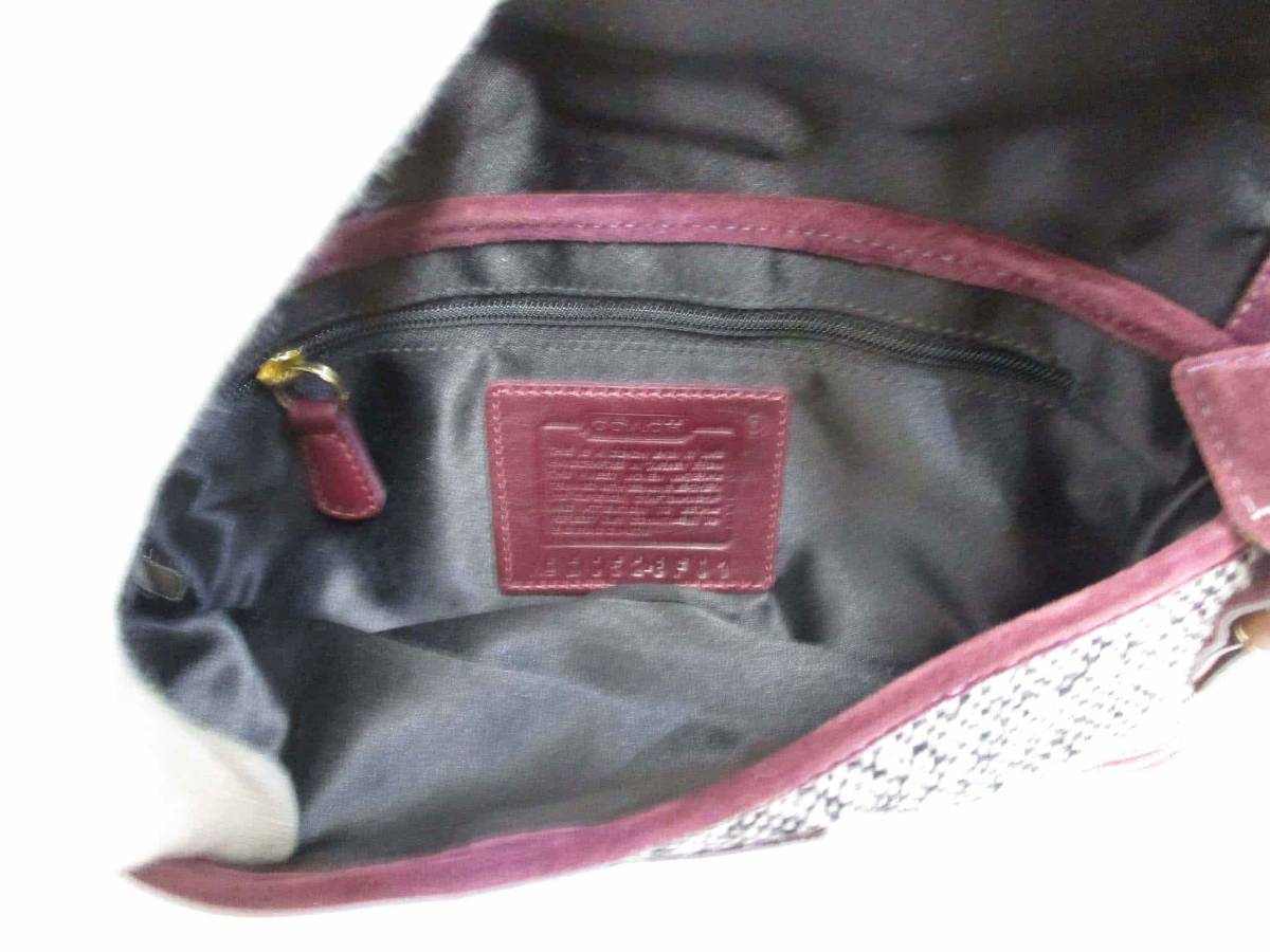 コーチ COACH 8F01 ハンド バッグ ソーホーツイードデミフラップ 