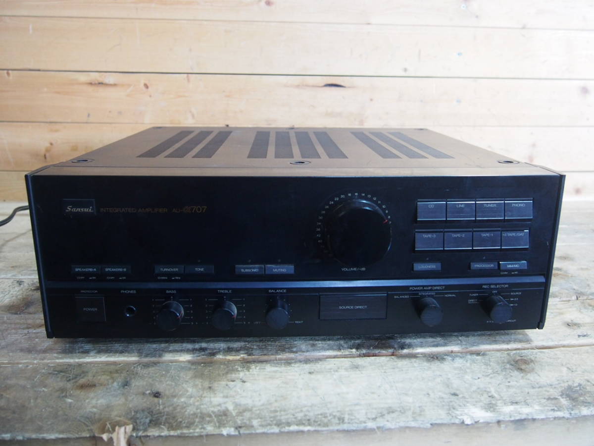 ☆Sansui サンスイ au-a707 プリメインアンプ インテグレーテッドアンプ