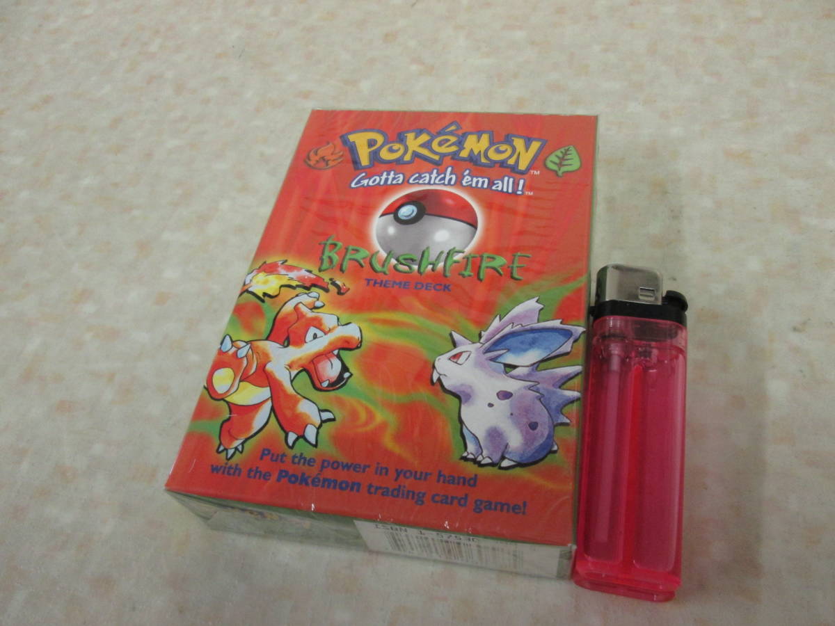 Pokemon Trading Card Game Basic Original Theme Deck BRUSH FIRE　ポケモンカードゲームｂｙウィザード