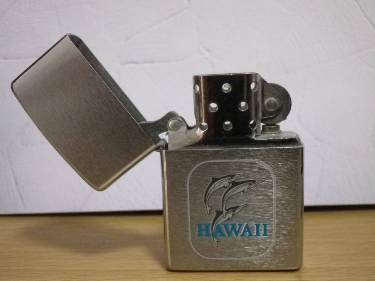 未使用/1円～】 Zippo/ジッポ スリム Hawaii/ハワイ