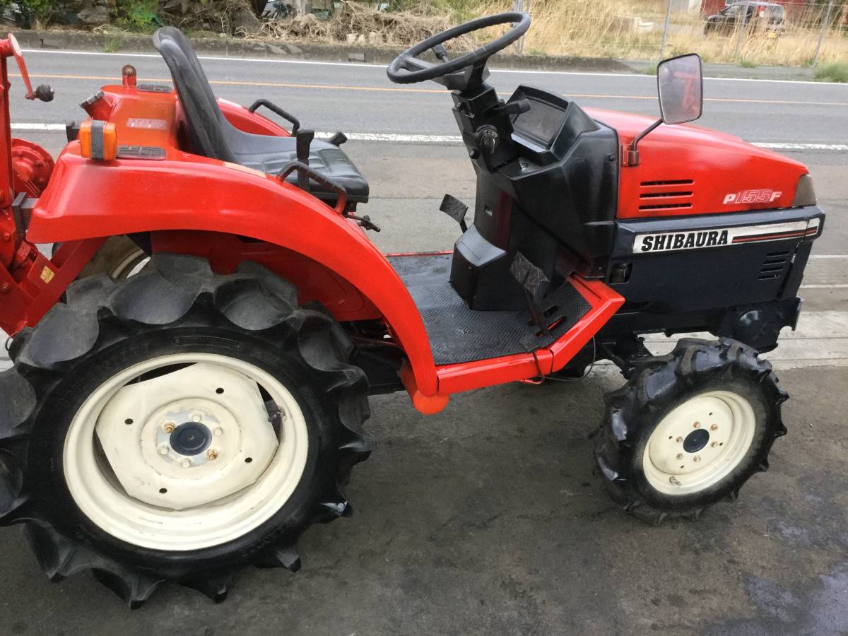 シバウラP155Fトラクター 4WD 15.5馬力 品の入札履歴 - 入札者の順位