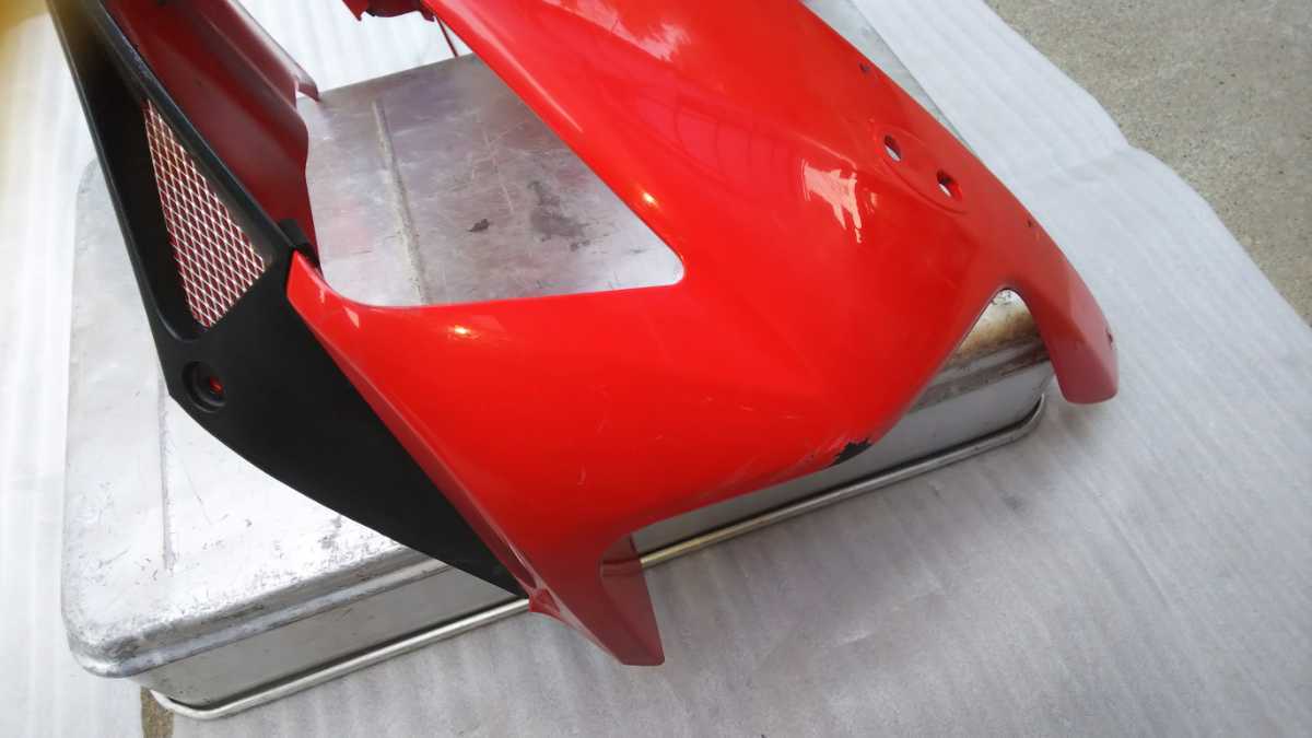 アッパーカウル CBR1000RR 純正 前期 部品 SC57 バイク ホンダ MEL 赤 