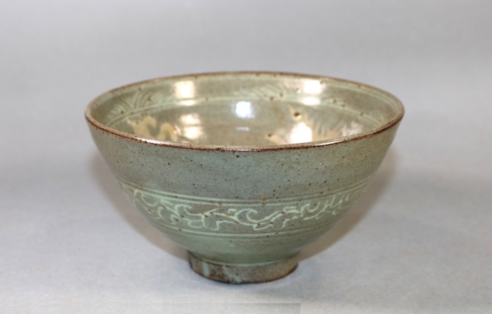 松古窯 佐久間勝山 御本雲鶴茶碗 「茶道具・抹茶茶碗」共箱