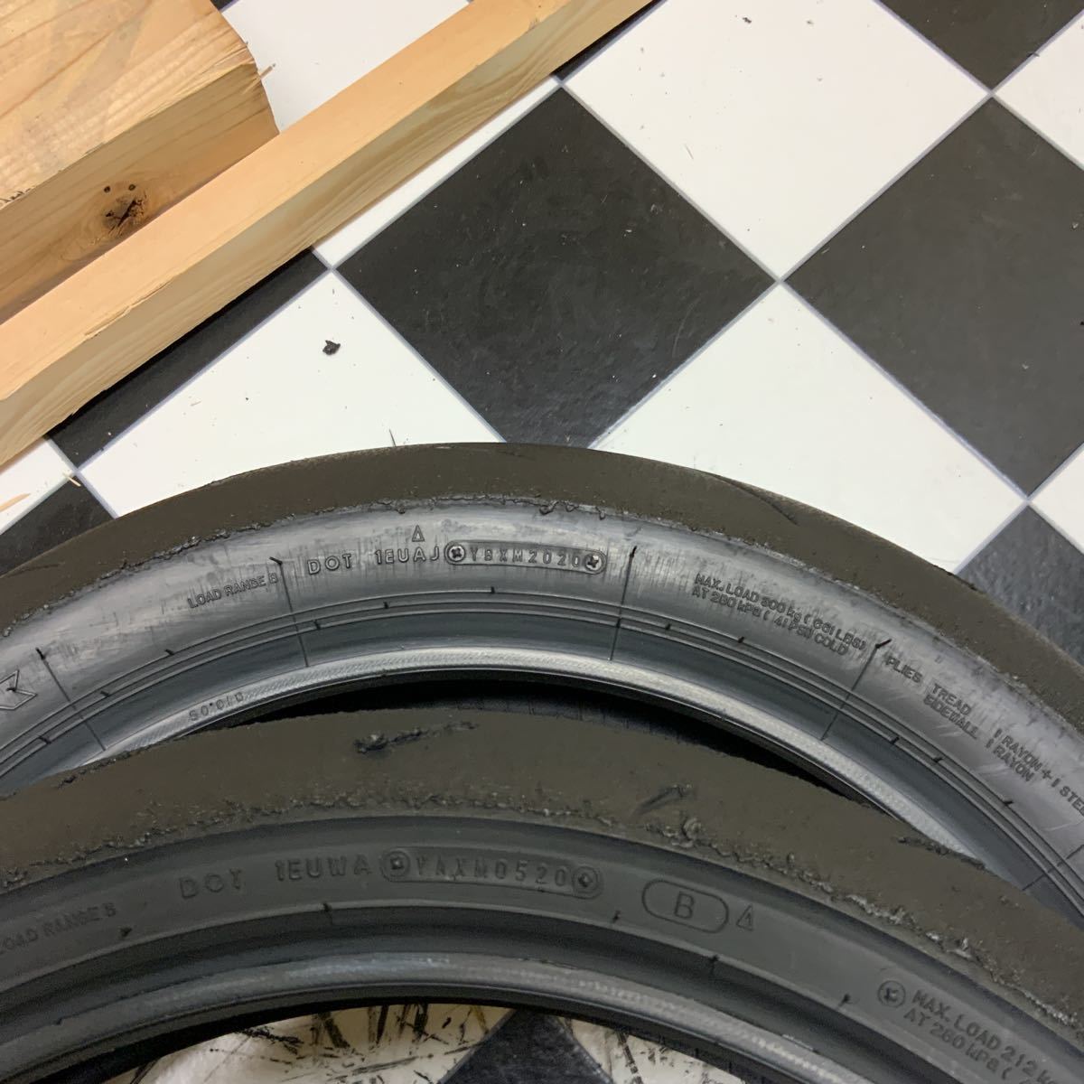 9 バリ山 JP250 α-13SP 110/70 140/70R17 ラップ巻室内保管 R11 150/