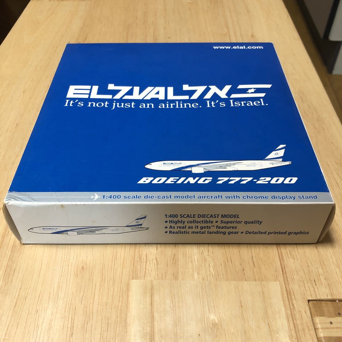 Gemini jets】1/400 ジェミニ イスラエル航空 B777-200 BOEING 777-200