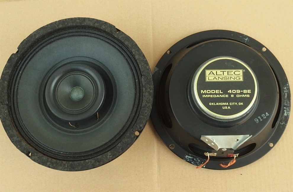 ☆ALTEC アルテック 409-8E 20cm同軸フルレンジ ペア☆ ALTEC 409-8E