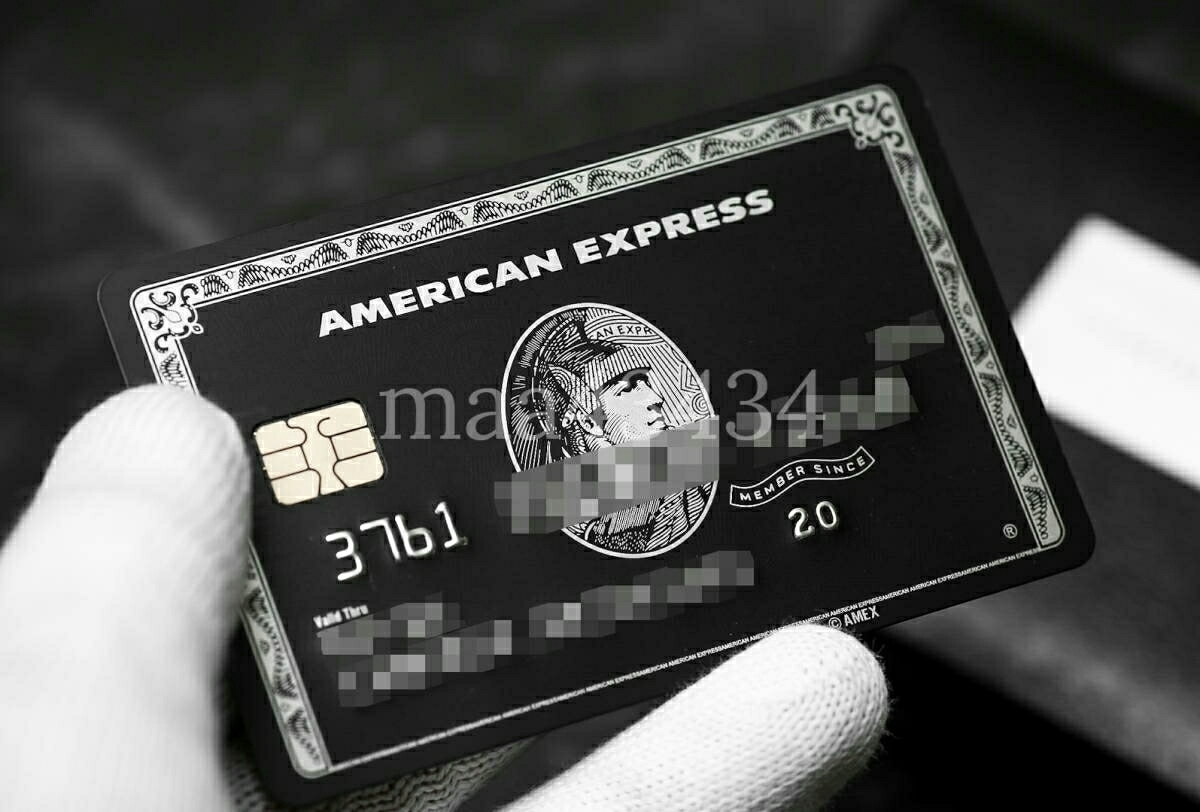 【TC対応 Ver 2.0】 印字可能！ アメックス Amex センチュリオンカード 