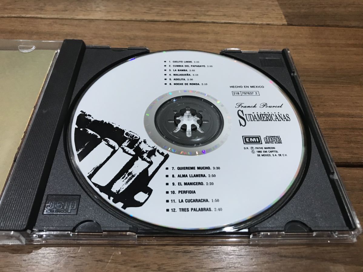 FRANCK POURCEL / MELODIAS SUDAMERICANS CD フランク・プゥルセル JAN 077779763726 メキシコ MEXICO盤 イージー JAZZ オーケストラ Franck - Pourcel Vol. 0 Deezer