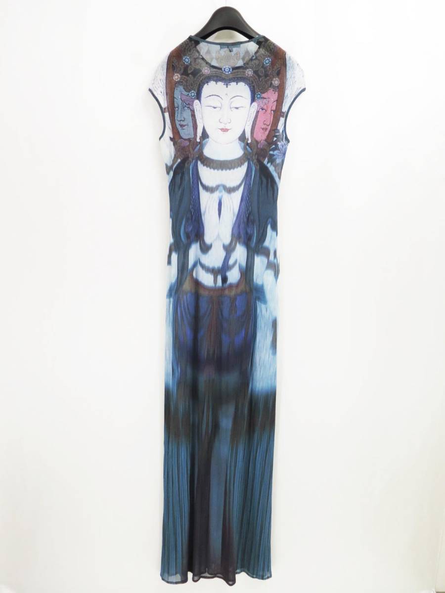 VIVIENNE TAM BUDDHA NETTING MESH MAXI DRESS ヴィヴィアンタム 