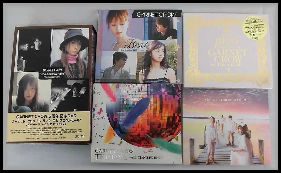 ZEROnet]▽GARNET CROW DVD CD 大量 音楽 バンド 邦楽 J-POP ガネクロ